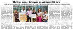 Grüner Schulweg OVB Grüner Schulweg OVB